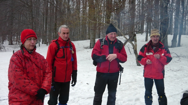 Janko - jeden z lyžiarov, turistov